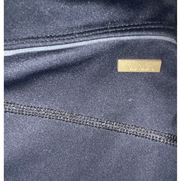 ALALA Crop Leggings Black Sz L | Minimalist Activewear Athleisure Tights - Picture 5 of 6